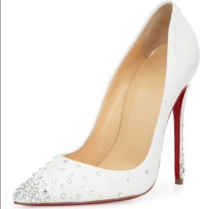 Christian Louboutin  pump Swarovski® crystal white